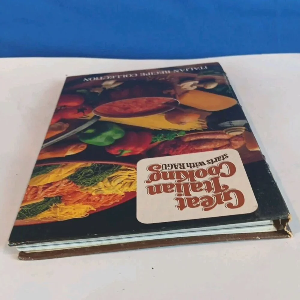 Great Italian Cooking Starts w RAGU by Ragu Foods‎ Staff Spiral Hardcover 1984